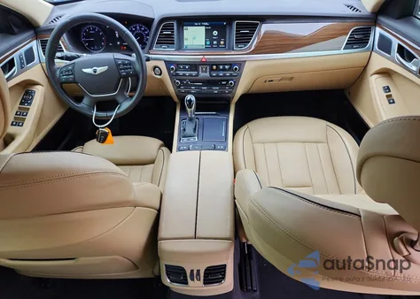 2015 Hyundai Genesis 3.8L z USA, uszkodzony, nr VIN KMHGN4JE3FU075807